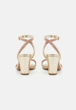 Anna Field Leather- High Heeled Sandals - Gold-Coloured -Anna Field Shop 04e7716f473f463e97971a1d11104791 scaled