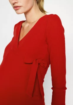 Anna Field MAMA Wrapped Dress - Jersey Dress - Red 4 Anna Field MAMA Wrapped Dress - Jersey Dress - Red -Anna Field Shop 066f9993f0074d3c9f032292c544eefa scaled