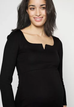 Anna Field MAMA Notch Neckline Midi Dress - Jersey Dress -Anna Field Shop 08d9c5edccaa40e9a1279899f7800784 scaled