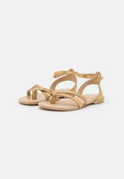 Anna Field Leather - T-Bar Sandals - Gold -Anna Field Shop 0b1a4d7e9fd640c18d4a8981692746d6 scaled