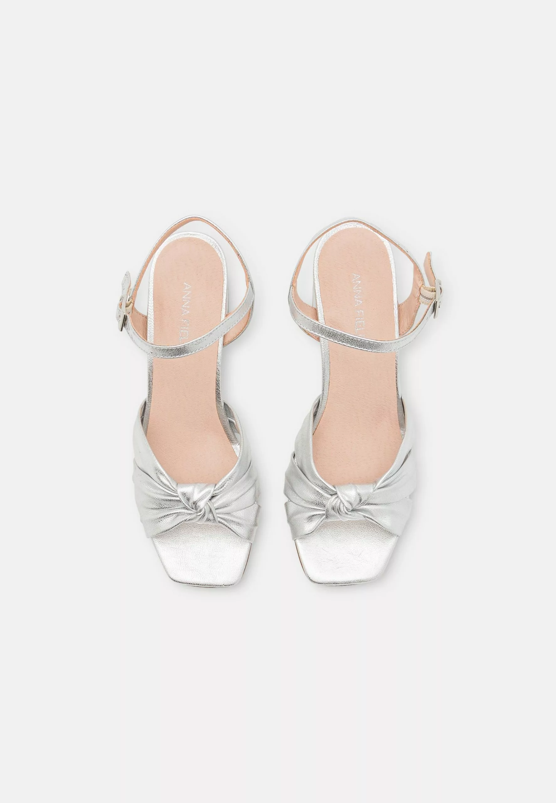 Leather- Sandals - Silver Anna Field Leather- Sandals - Silver -Anna Field Shop 0baacceaf90f47be83df680341ec67ab scaled