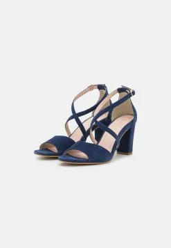 Anna Field Leather- High Heeled Sandals - Dark Blue -Anna Field Shop 0cb6b79569d141cbb2f35b421ef7a035 scaled