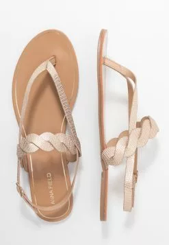 Anna Field Wide Fit T-Bar Sandals - Rose-Gold -Anna Field Shop 0e14fe40f45a4db289f49566e5d77e82 scaled