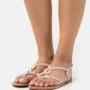 Anna Field T-Bar Sandals - Light Pink