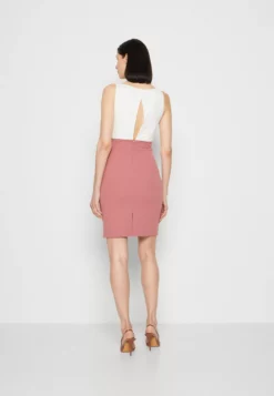 Anna Field Jersey Dress - White/Pink -Anna Field Shop 15d37c1493914cb4a63dc360fdfd4523 scaled