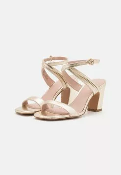 Anna Field Leather- High Heeled Sandals - Gold-Coloured -Anna Field Shop 17c5cbfd70d545f08fbc2d623eac48e7 scaled