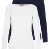 Anna Field 2 Pack - Long Sleeved Top - Maritime Blue/White