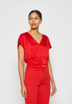 Anna Field Print T-Shirt - Red