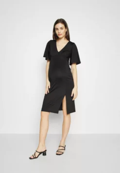Anna Field MAMA Jersey Dress - Black