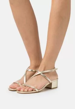 Anna Field Wide Fit Sandals - Gold