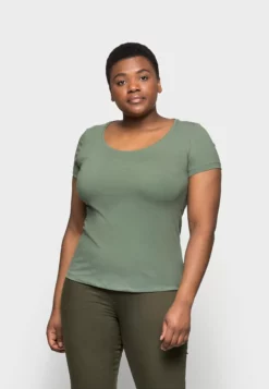 Anna Field Curvy 3Er Pack- Basic T-Shirt - Blue/Green/Black -Anna Field Shop 2e6d493bbb134a5e9a098987bf7c36a9 scaled