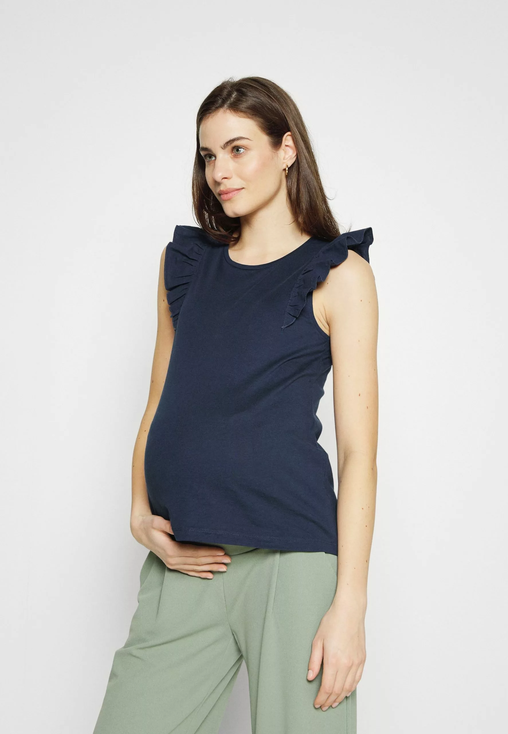 Top - Dark Blue Anna Field MAMA Top - Dark Blue -Anna Field Shop 2e6e6898a30340bd8a60f66738890033 scaled