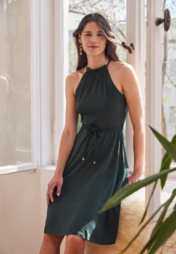 Anna Field Jersey Dress - Scarab