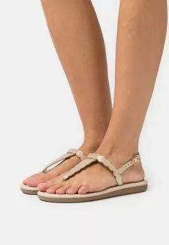 Anna Field T-Bar Sandals - Gold