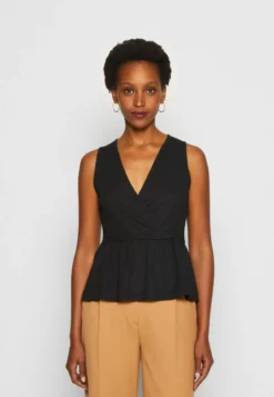 Anna Field Top - Black