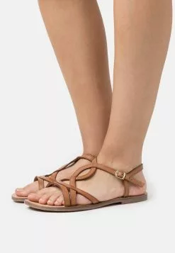 Anna Field Leather - Sandals - Cognac