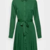 Anna Field Tall Shirt Dress - Dark Green