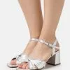 Anna Field Leather- Sandals - Silver