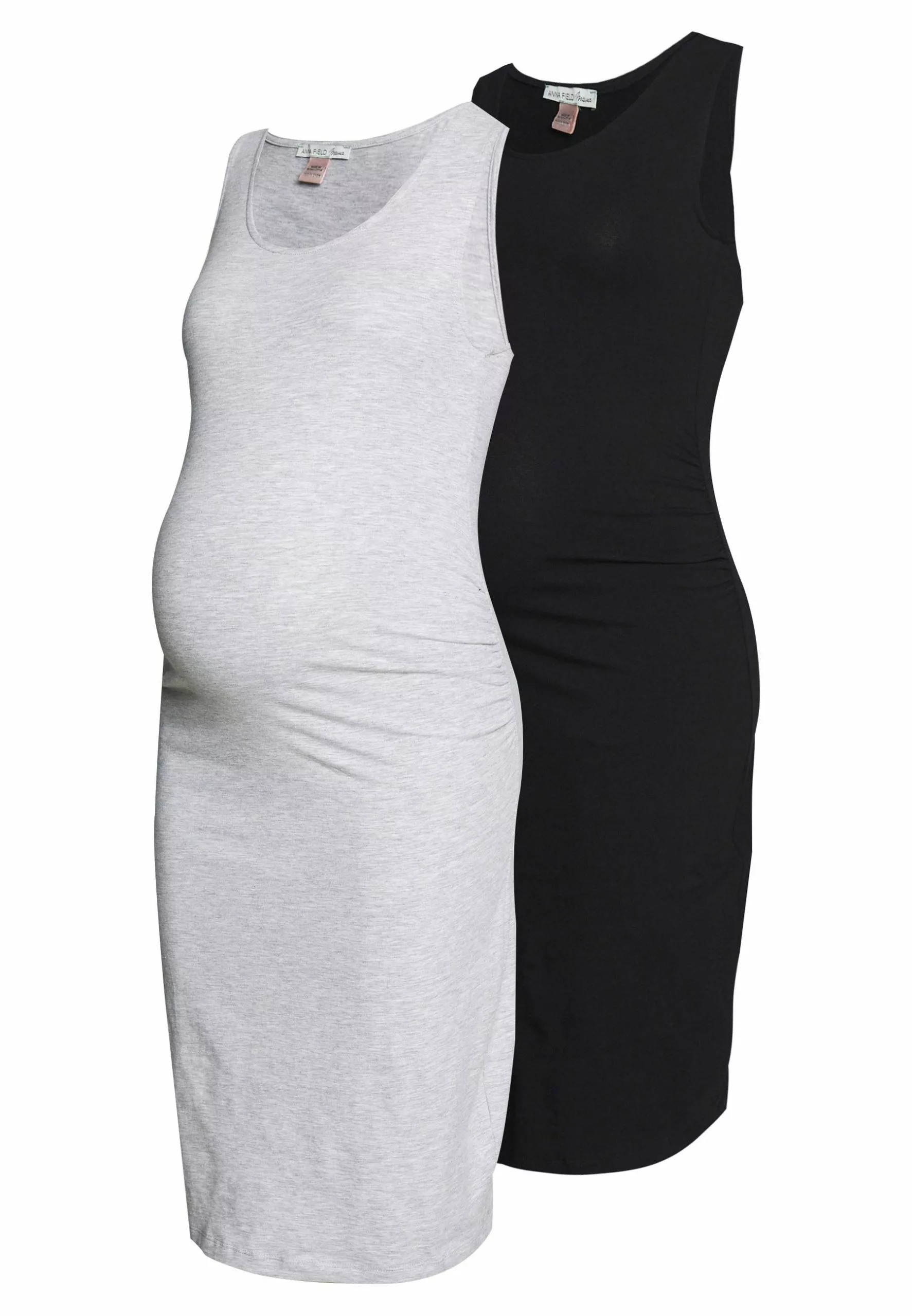 2 Pack - Shift Dress - Light Grey/Black Anna Field MAMA 2 Pack - Shift Dress - Light Grey/Black -Anna Field Shop 39ca9c517a404cfbb9a9220d30d449c2 scaled
