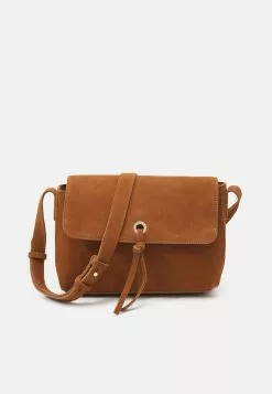 Anna Field Leather - Across Body Bag - Cognac