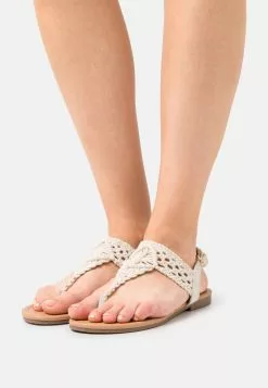 Anna Field T-Bar Sandals - Off-White