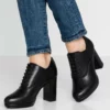 Anna Field Comfort - High Heeled Ankle Boots - Black