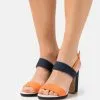 Anna Field High Heeled Sandals - Dark Blue