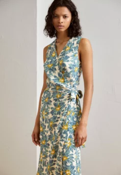 Anna Field Woven Wrap Dress - Day Dress - Multi/Green -Anna Field Shop 4051e7e7ebd543c5ba8dca2bb562ecc7 scaled