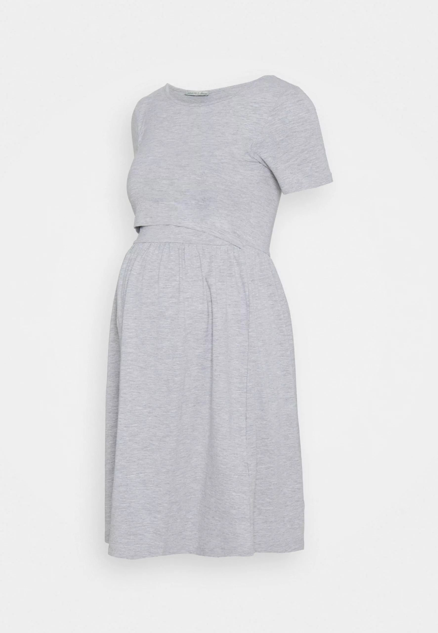 Nursing - Jersey Dress - Light Grey Anna Field MAMA Nursing - Jersey Dress - Light Grey -Anna Field Shop 40afef8fe97249dbbdb4393c5d0b70b5 scaled