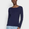 Anna Field Long Sleeved Top - Dark Blue