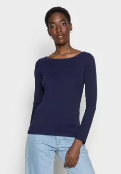 Anna Field Long Sleeved Top - Dark Blue