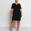 Anna Field Curvy Basic Jersey Dress - Jersey Dress