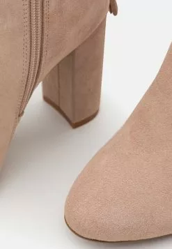 Anna Field Wide Fit Leather - High Heeled Boots - Beige -Anna Field Shop 46cb7ba4b24644c79690a3cae899d54e scaled