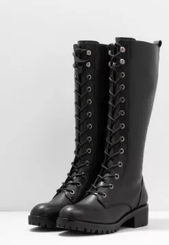 Anna Field Lace-Up Boots - Black -Anna Field Shop 4b8f19ff97bb47a7ba46d8accfc85caf