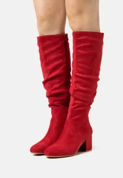 Anna Field Boots - Red