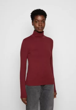 Anna Field Long Sleeved Top - Dark Red