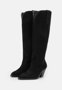 Anna Field Leather - Cowboy/Biker Boots - Black -Anna Field Shop 513055340c194e41b95f1c9e024ad290 scaled