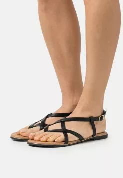 Anna Field T-Bar Sandals - Black