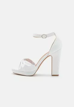 Anna Field High Heeled Sandals - White