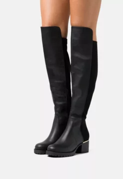 Anna Field Wide Fit Over-The-Knee Boots - Black