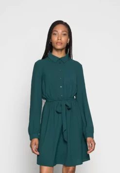 Anna Field Shirt Dress - Dark Green