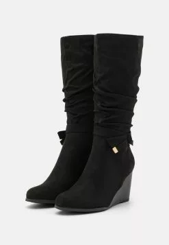 Anna Field Wedge Boots - Black -Anna Field Shop 5fd68cc9aec944b5a7d63596658d8322 scaled