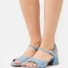 Anna Field Leather - Sandals - Light Blue