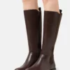 Anna Field Wide Fit Boots - Dark Brown