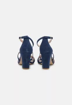 Anna Field Leather- High Heeled Sandals - Dark Blue -Anna Field Shop 62300425c27a4e2bafb952bc89f050a5 scaled
