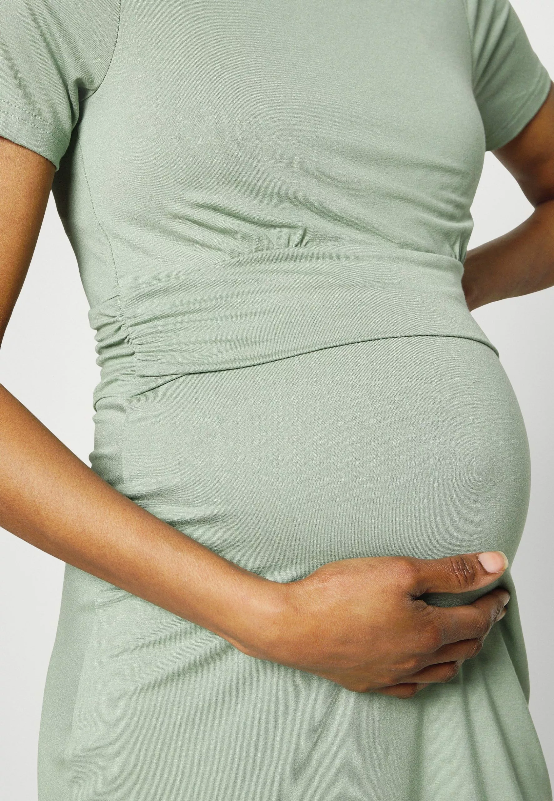 Short Sleeves Ruched Waist Mini Flared Dress - Jersey Dress - Light Green Anna Field MAMA Short Sleeves Ruched Waist Mini Flared Dress - Jersey Dress - Light Green -Anna Field Shop 642d80165ad64bb3a32364f3cbfdbc90 scaled