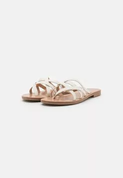 Anna Field T-Bar Sandals - White -Anna Field Shop 66b2a73624a74d1fbd60f57b85b6b70b scaled