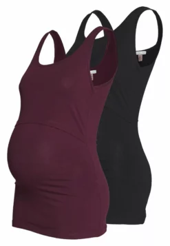Anna Field MAMA Nursing 2 Pack - Top - Top - Bordeaux/Black 5 Anna Field MAMA Nursing 2 Pack - Top - Top - Bordeaux/Black -Anna Field Shop 67eeb7dbcef342dbac5172d2e50d5ffe scaled