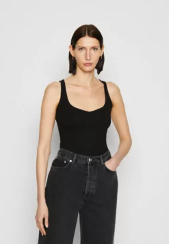 Anna Field Top - Black