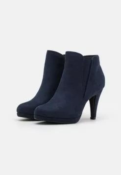 Anna Field High Heeled Ankle Boots - Dark Blue -Anna Field Shop 6958e58029384df2844b70d9d031e723 scaled